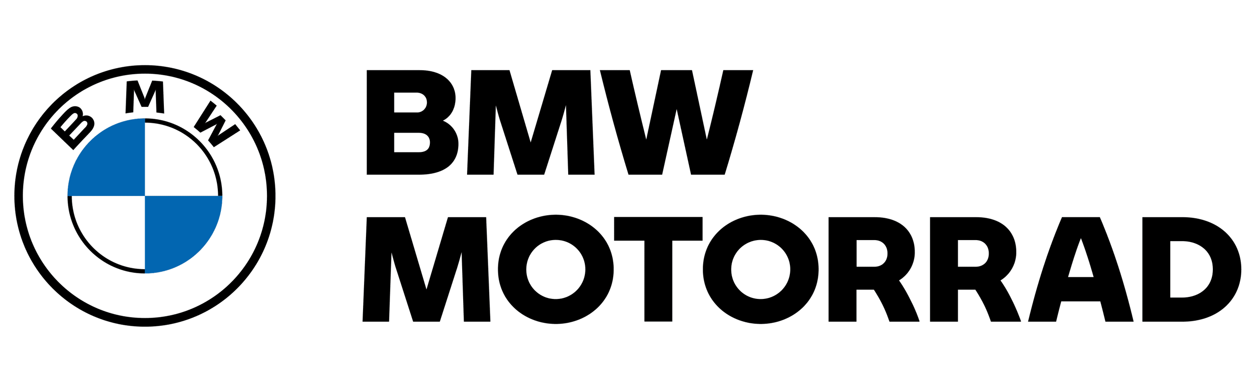 Logo BMW Motorrad - campagnes marketing data réseau moto