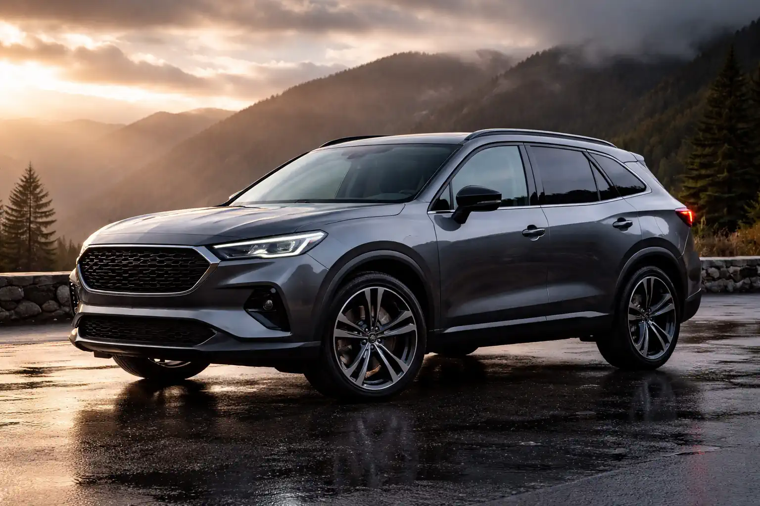 Véhicule SUV premium représentant un segment stratégique du marché automobile à fort potentiel commercial.