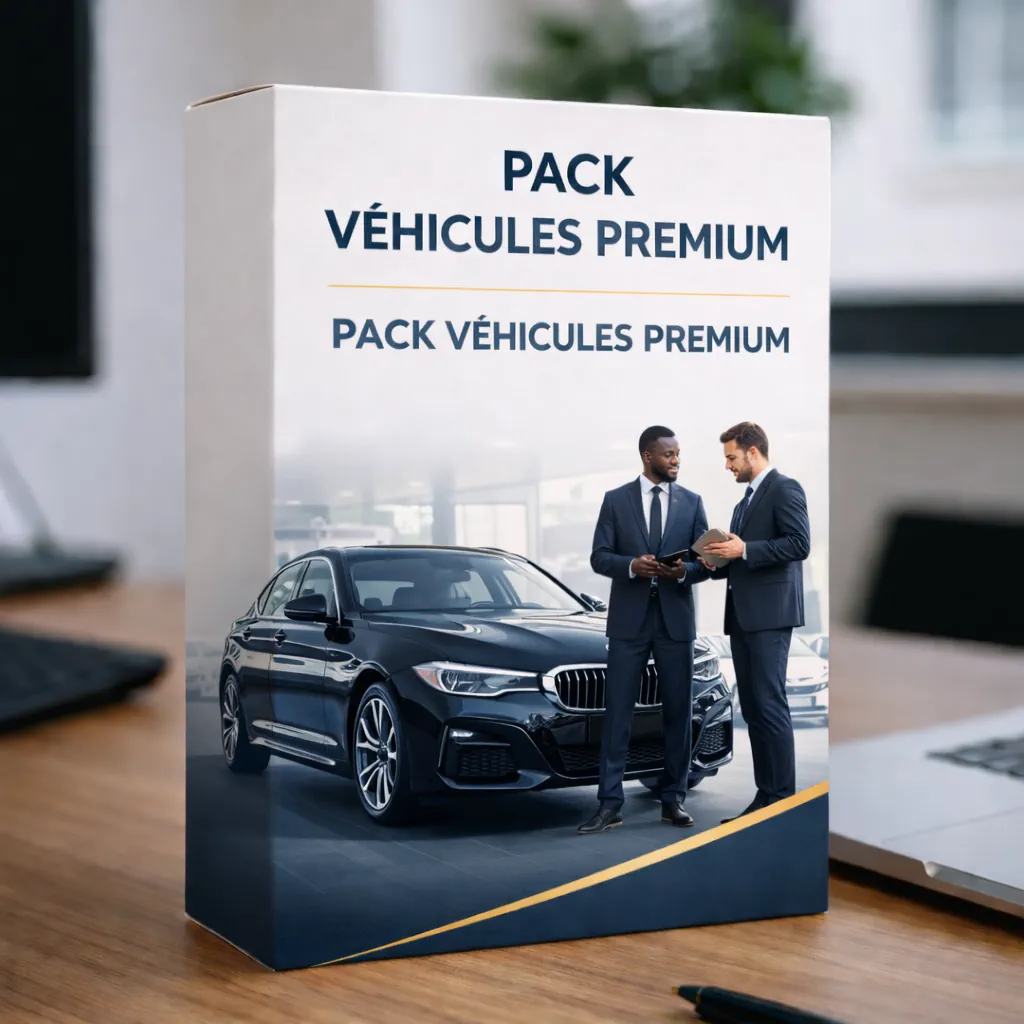 Pack Véhicules Premium – Segment automobilistes à fort pouvoir d’achat – Prospection automobile BtoC